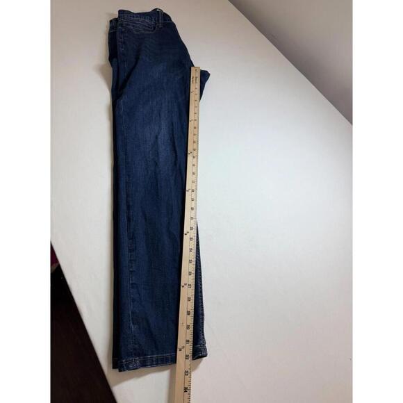 Barbell Apparel Denim Jeans Men 32x32 Dark Wash Straight Athletic Fit Stretch - Picture 7 of 7